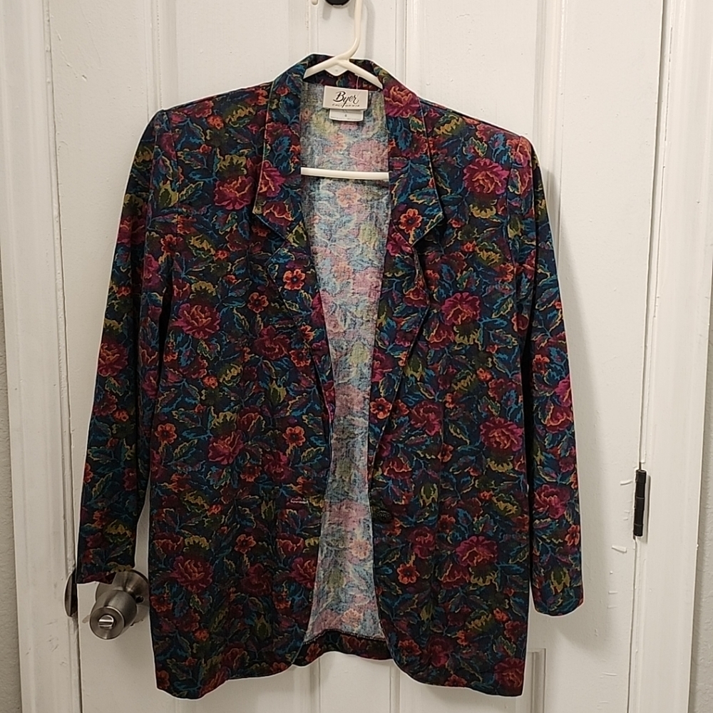 Floral Blazer